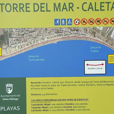 Alojamiento La Piragua Torre Del Mar Exterior photo